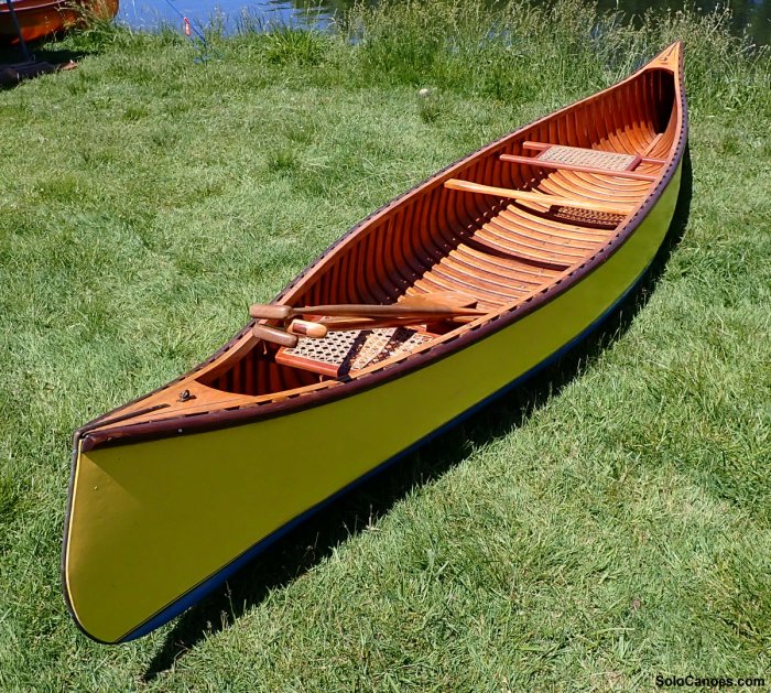 Wooden Canoe